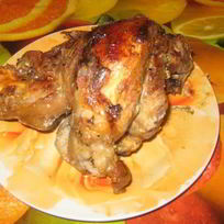 Свиная рулька по-чешски