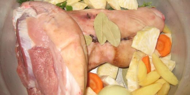 Рецепт свиной рульки по-чешски