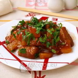 Рецепт Свинины в кисло-сладком соусе