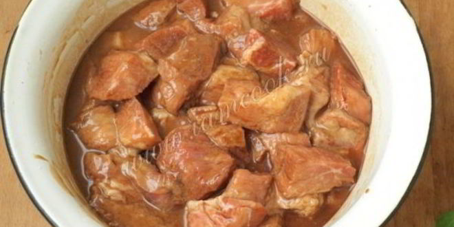 Рецепт свинины в кисло-сладком соусе