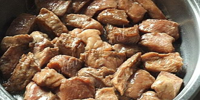 Рецепт свинины в кисло-сладком соусе