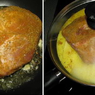 Рецепт Свинины в молоке