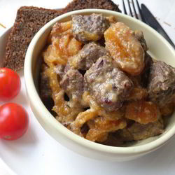 Рецепт Телятины с курагой