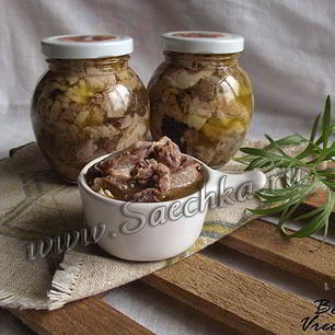 Рецепт Тушенки домашней