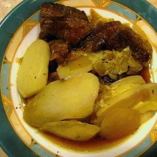 Рецепт Тушеного мяса по-ирландски
