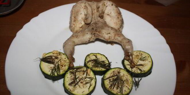 Рецепт запеченной перепелки