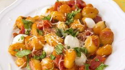 Рецепт Ньокков с овощным соусом