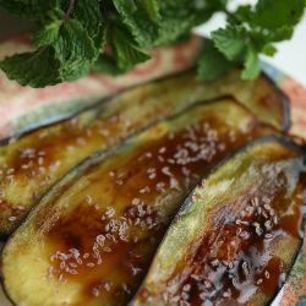 Рецепт Баклажанов гриль с кунжутом