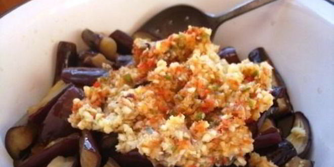 Рецепт баклажанов на закуску, острые