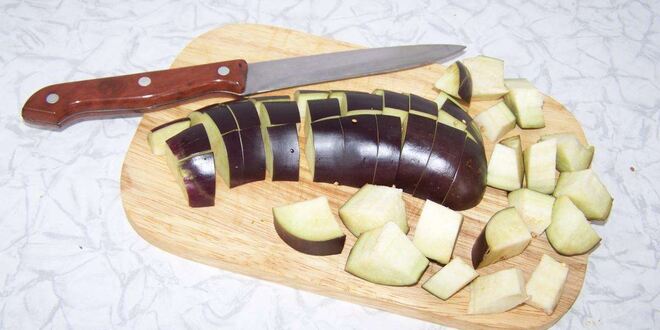 Рецепт баклажанов с чесноком и укропом