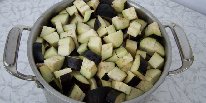 Рецепт баклажанов с чесноком и укропом