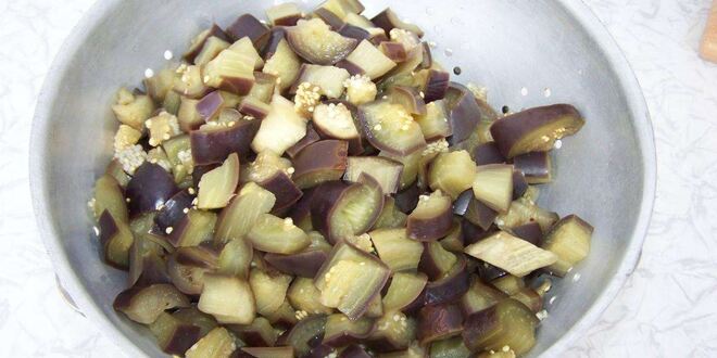 Рецепт баклажанов с чесноком и укропом