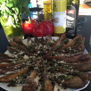 Рецепт Баклажанов с мятой по-сицилийски