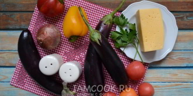 Рецепт баклажанов, запеченных в духовке с помидорами
