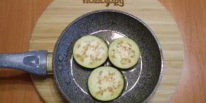 Рецепт баклажанов жареных с чесноком и майонезом