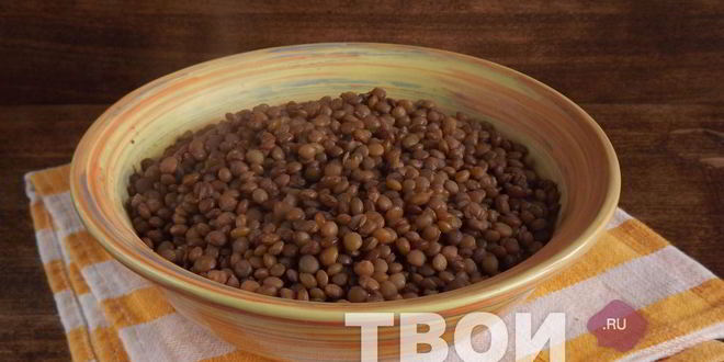 Рецепт биточков из чечевицы