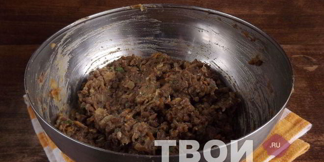 Рецепт биточков из чечевицы