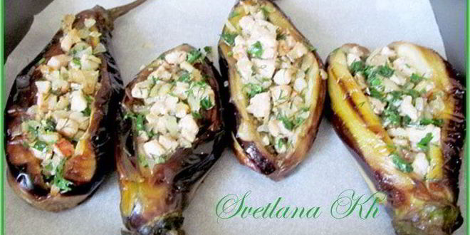 Рецепт фаршированных баклажанов