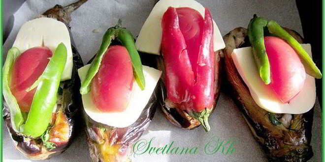 Рецепт фаршированных баклажанов