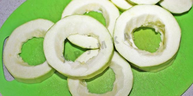 Рецепт кабачков фаршированных грибами в духовке