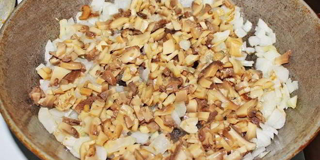 Рецепт кабачков фаршированных грибами в духовке