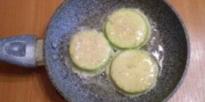 Рецепт кабачков с чесноком в кляре