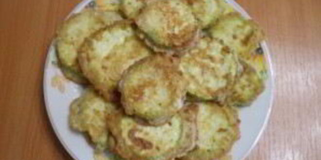 Рецепт кабачков с чесноком в кляре