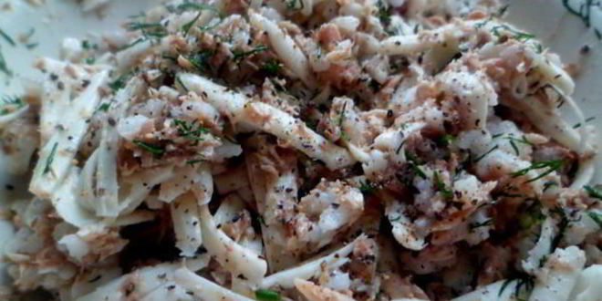 Рецепт кабачков с сайрой и помидорами