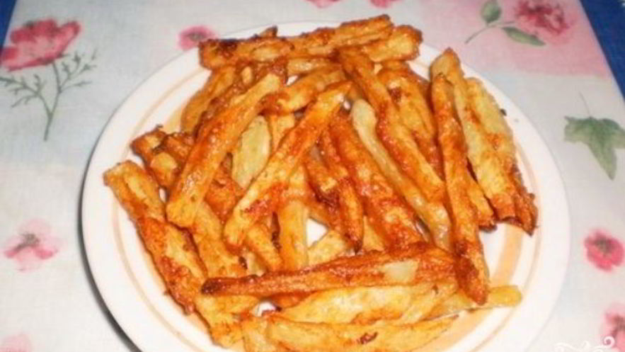 Рецепт картофеля в кляре