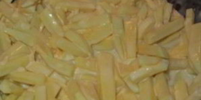 Рецепт картофеля в кляре