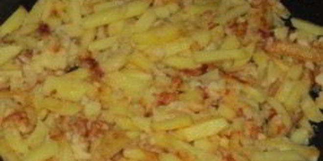 Рецепт картофеля в кляре