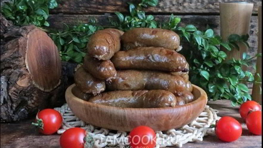 Рецепт картофельных колбасок запеченных