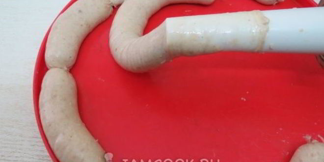 Рецепт картофельных колбасок запеченных