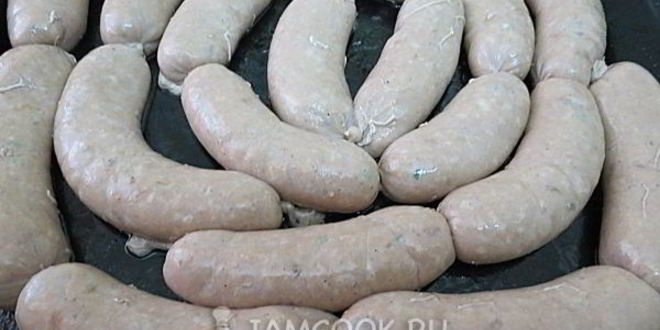 Рецепт картофельных колбасок запеченных