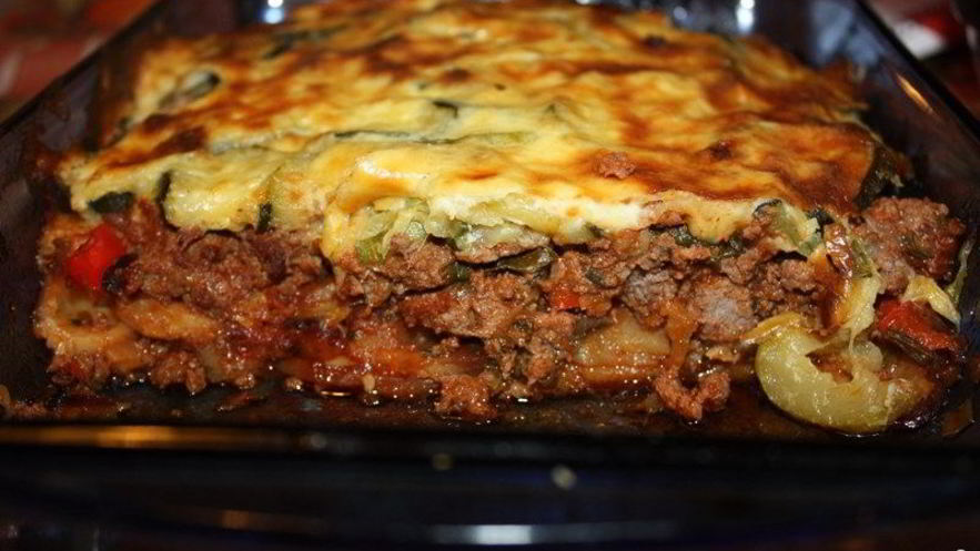 Рецепт мусаки с мясом