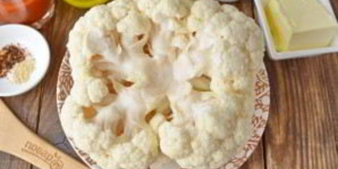 Рецепт цветной капусты на пивной банке