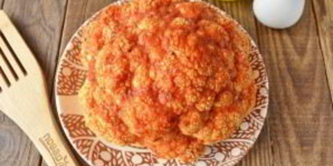 Рецепт цветной капусты на пивной банке