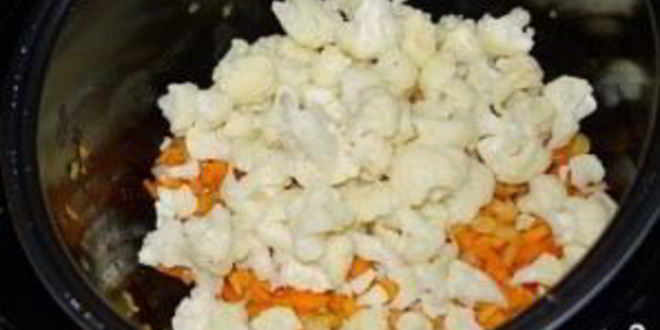 Рецепт цветной капусты в мультиварке редмонд