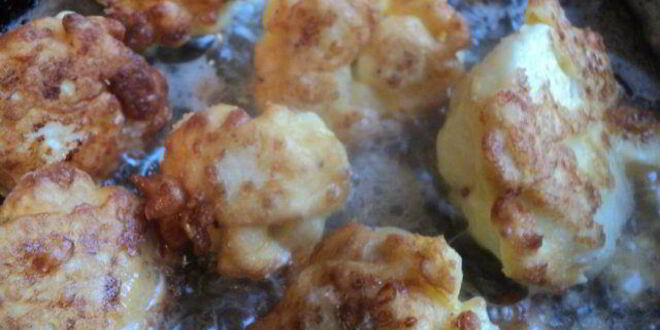 Рецепт цветной капусты в сырно-горчичном кляре