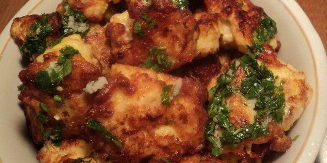 Рецепт цветной капусты в сырно-горчичном кляре