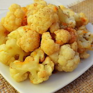 Рецепт Тушеной цветной капусты