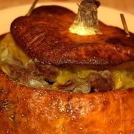 Рецепт Тыквы, фаршированной мясом и картофелем