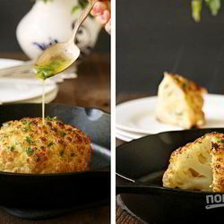 Рецепт Запеченной целиком цветная капуста