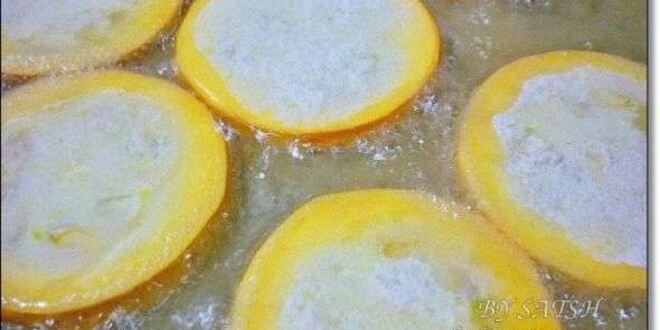 Рецепт жареного кабачка