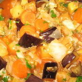 Рецепт Овощного гарнира с репой