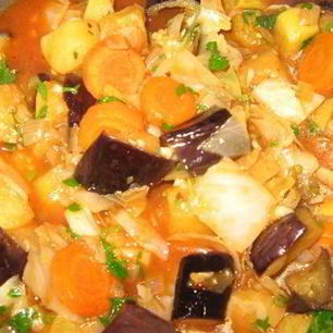 Рецепт Овощного гарнира с репой