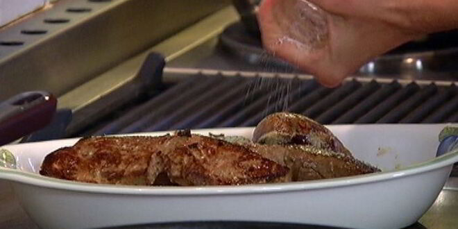 Рецепт говяжьей печени с шалфеем