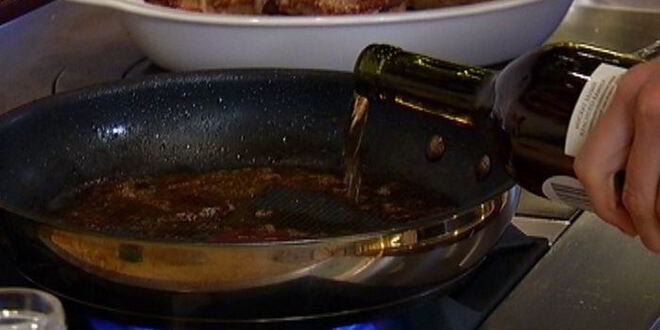 Рецепт говяжьей печени с шалфеем