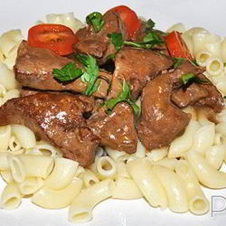 Рецепт Говяжьей печени стир-фрай