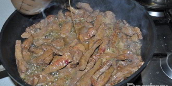 Рецепт говяжьей печени стир-фрай